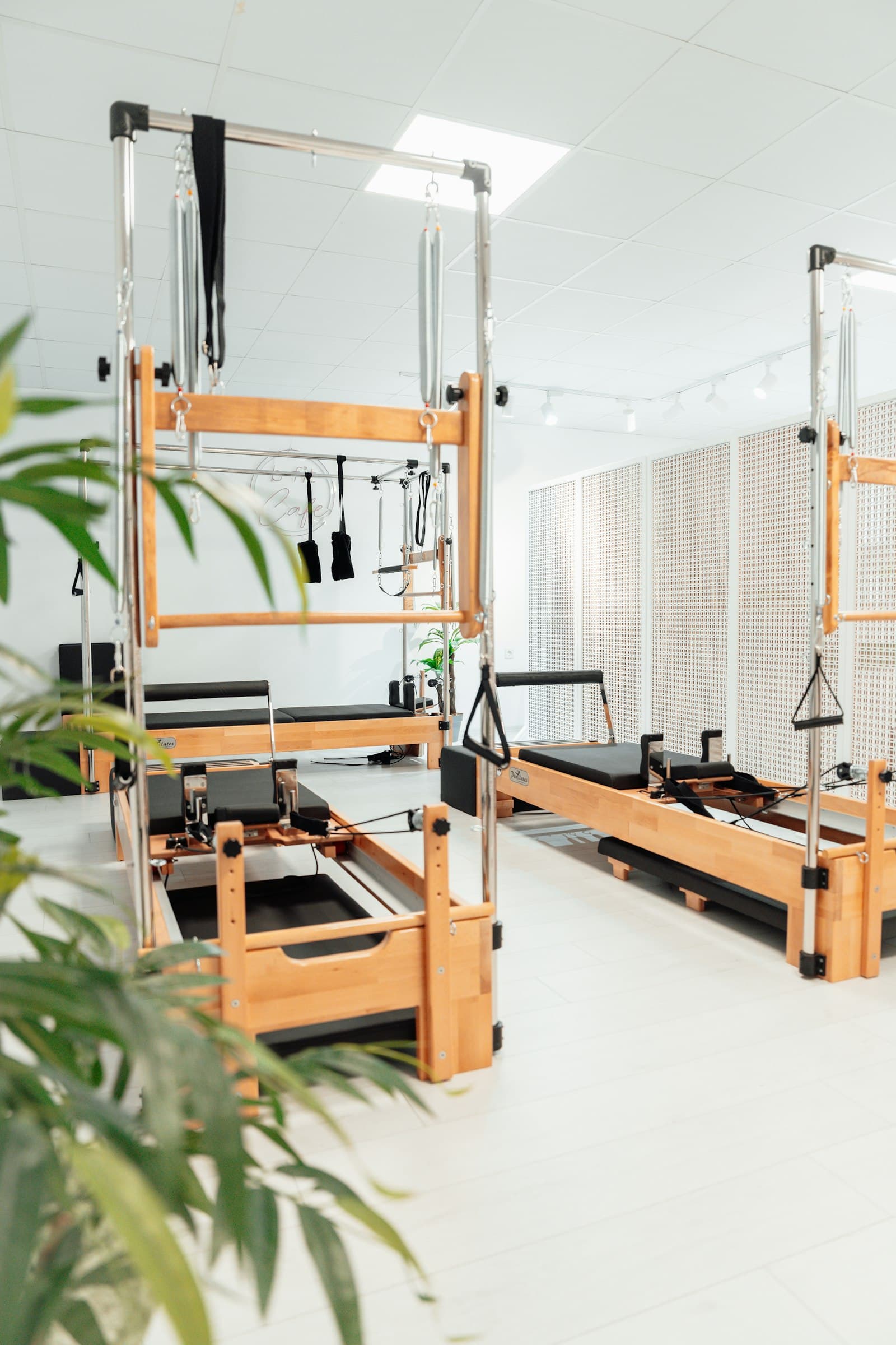 Ambiente do estúdio Vitta para prática de pilates solo